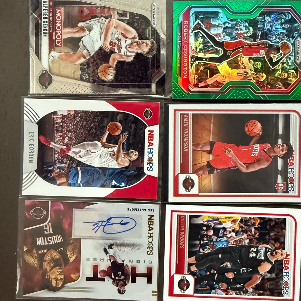 Houston Rockets Basketball Trading Card Set - Multicolor